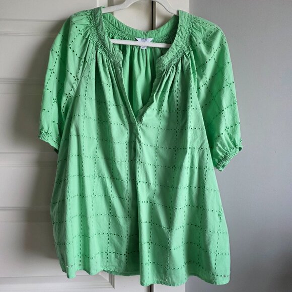 Green Crown and Ivy top - Picture 1 of 2